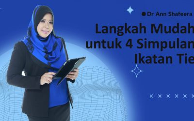 Langkah Mudah untuk 4 Simpulan Ikatan Tie